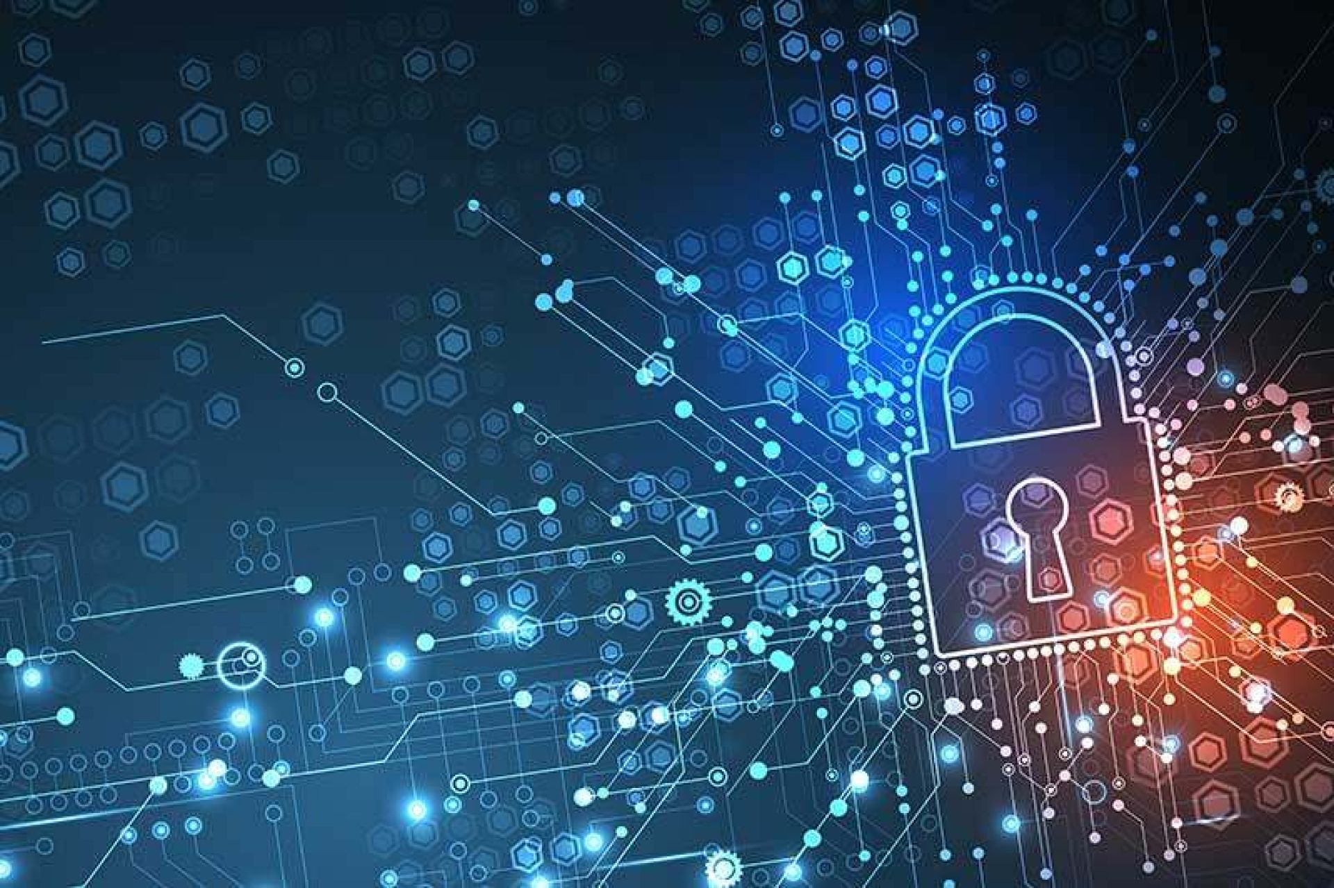 graphic illustration of data security