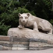 Photo of the Nittany Lion Shrine.