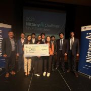 Students receive funding from the Nittany AI Alliance to do research.