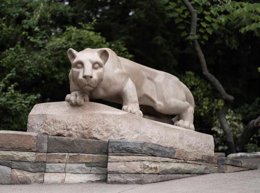 Photo of the Nittany Lion Shrine.