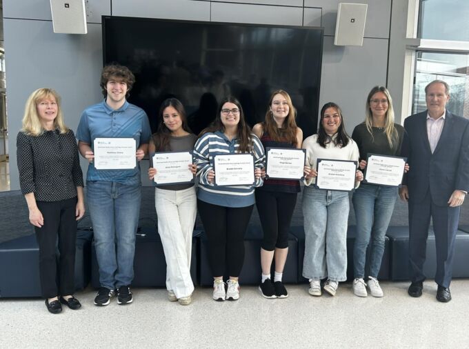 <p>The Penn State College of Information Sciences and Technology held its second annual award ceremony to recognize learning assistants, undergraduate students who serve as learning coaches and mentors for students while supporting instructors with teaching-related tasks.</p>