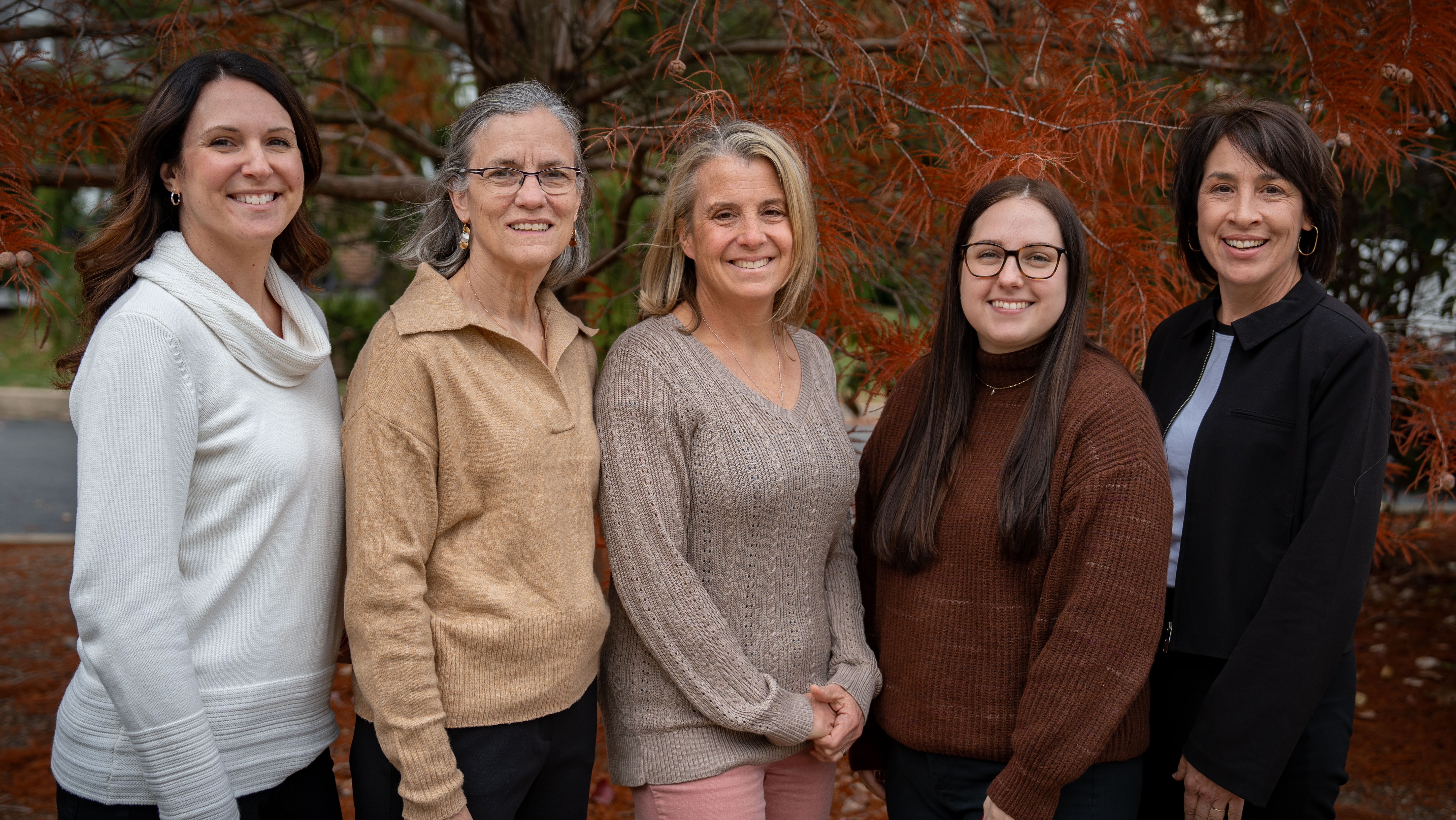 group photo of the career solutions team