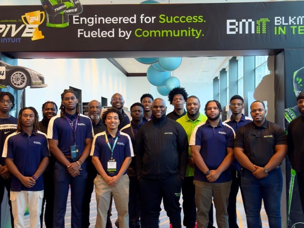  IST students attend tech conference focused on the Black male experience 